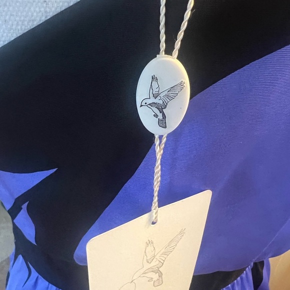 TIBI ladies NWT 100% silk one shoulder dress. Size 4. Zipper on side gor… - Picture 15 of 16